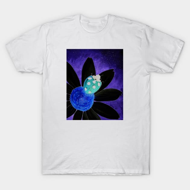 Space ladybug T-Shirt by Keen_On_Colors